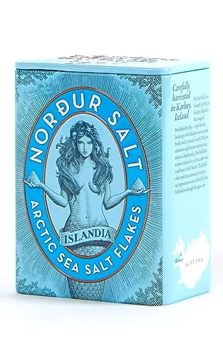 Nordur Salt Arctic Sea Salt Flakes Dose, 125 Gramm