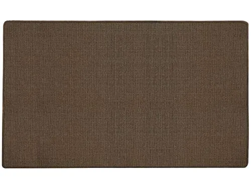 Primaflor Sisal-Teppich SISALLUX - Rutschfester Läufer in Braun, 67x140cm - Läufer aus 100% Sisal, ideal für Küchen und Flure. Rutschfeste Rückseite sorgt für Sicherheit, pflegeleicht und perfekt für Fußbodenheizung.