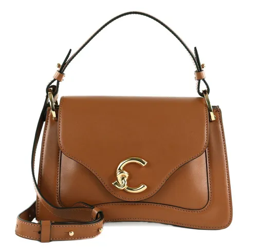 COCCINELLE Leder-Henkeltasche in Hellbraun - Stilvoll und funktional - Handtaschen mit verstellbarem Umhängeriemen, ideal für jeden Anlass. Aus hochwertigem Leder gefertigt, bietet sie ein elegantes Design und praktische Fächer für optimale Organisation.