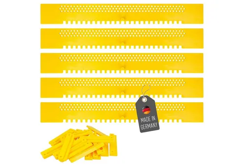 Lantelme Insektenhotel Bienenstock Fluglochverkleinerer - Insektenhotels: Praktischer Fluglochverkleinerer mit Scharnier zum Schutz vor Fremdtieren, ideal für Imker. Gewährleistet optimale Lüftung während des Transports.