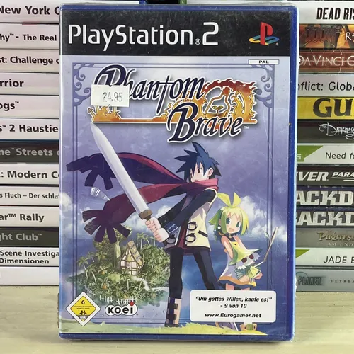 Phantom Brave für PS2 - Unbenutztes Spiel in Folie - Rollenspiel für die Sony PlayStation 2, unbenutzt und originalverpackt. Tauche ein in die faszinierende Welt von Phantom Brave!