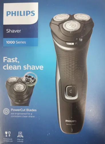 Philips S1332/41 Elektrischer Rasierer Serie 1000 mit Präzisionstrimmer NEU