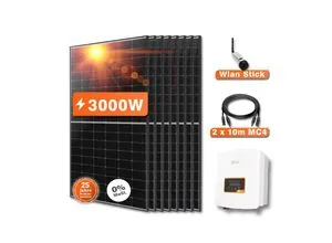 3000W Solaranlage Photovoltaik mit bifazialen Solarmodulen