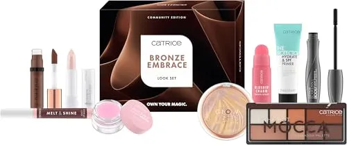 Catrice Bronze Embrace Look Set – Perfektes Make-up-Set - Catrice Bronze Embrace Look Set für Damen, ideal für Ihre tägliche Make-up-Routine. Enthält alles für einen strahlenden Look: Lidschatten, Primer, Highlighter und mehr – perfekt für jeden Anlass und als Geschenk!
