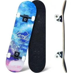 Sky Skateboard 31x8 Zoll aus Ahornholz mit ABEC11 Rollen