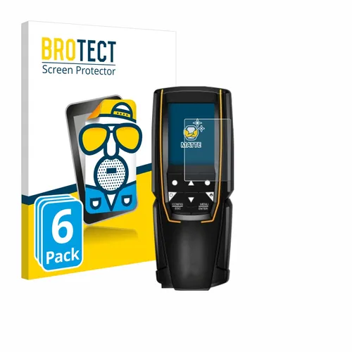 6x Schutzfolie Matt für Testo 310 (2. Gen.) Displayschutz Antireflektierend