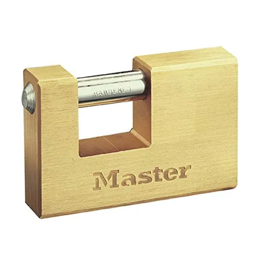 MASTER LOCK 607EURD Vorhängeschloss 76mm – Sicherheit in Vollmessing