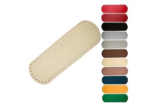maDDma Kreativset Taschenboden Kunstleder zur Taschenherstellung Boden Tasche, (Einzeln), beige