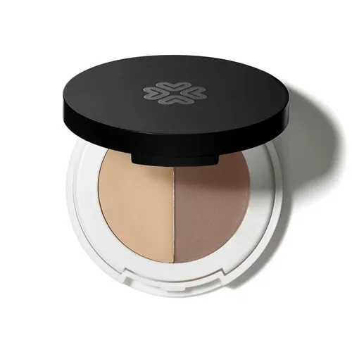 LILY LOLO Augenbrauen-Stift Sombra De Ojos Compacto Dark - Augenbrauen-Make-up mit hochpigmentierter Formel für präzise Konturen und einen natürlichen Look. Ideal für perfekt definierte Augenbrauen!
