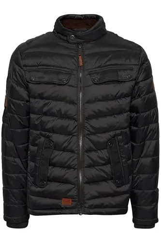 Blend Camaro Herren Steppjacke XXL – Übergangsjacke in Phantom Grey - Funktionsjacken mit mittelschwerer Fütterung, ideal für jede Saison. Nachhaltig produziert und vielseitig kombinierbar für sportliche und schicke Looks.
