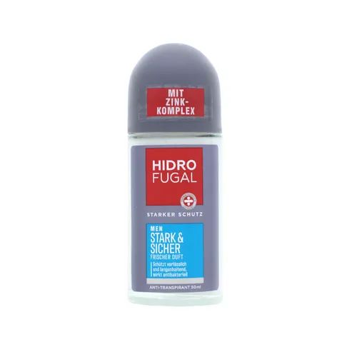 Hidrofugal Men Stark & Sicher Deo Roll-on 50ml Antitranspirant frischer Duft
