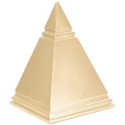Produktbild Elegante Goldskulptur aus Kunststoff 11.5x15.5 cm