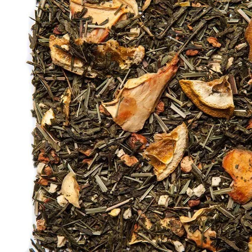 Nibelungentee Sencha Orange/Maracuja 100g - Grünteemischung (68,00 €/kg)