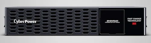 CyberPower BP48VP2U01 - Batteriegehäuse (in Rack montierbar/extern) - 8 x Bleisäure 7 Ah - 2U - Schwarz