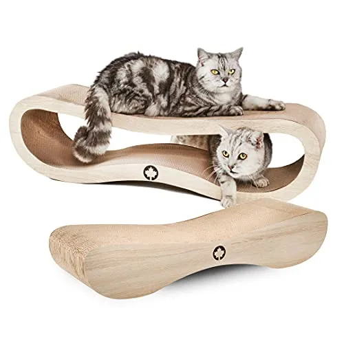 CanadianCat MEGA SPARPACK XXL | Orbit und Satellite 2.0 Set - Kratzpads für Katzen, modernes Design mit Katzenminze für langanhaltenden Kratzspaß und idealen Schutz Deiner Möbel.
