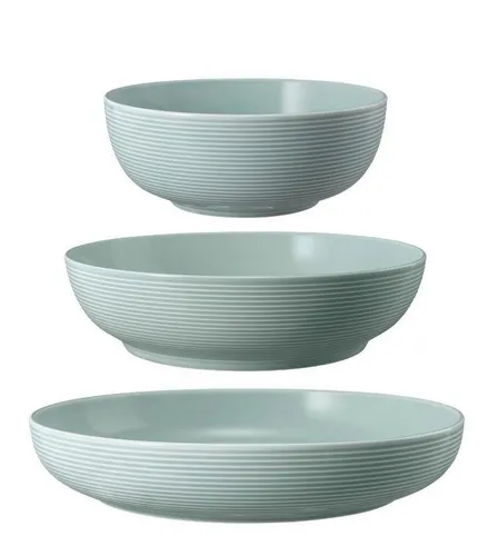 Seltmann Weiden Beat Arktisblau Foodbowl Set 3tlg. in blau von Seltmann Weiden