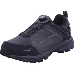Kastinger FS Kompar Low Wanderschuh Schwarz - 48 - Wanderschuhe mit K-TEX Membran für wasserdichten Schutz und K-Grip-Außensohle für sicheren Halt auf jedem Terrain. Ideal für aktive Herren, die Komfort und Stil schätzen.