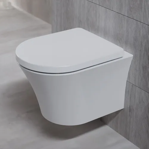 Steinberg Serie 710 TideFlow Plus Wand-WC mit WC-Sitz