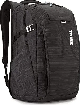 Thule Construct Backpack 28L - Laptop Rucksack Schwarz - Rucksack für Laptops bis 15,6 Zoll, mit 28L Volumen und funktionellem Design, ideal für Schule und Reisen.