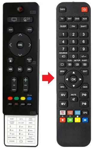 Fernbedienung passend für IKEA L46U4010ZNE | UPPLEVA TV | UPPLEVATV