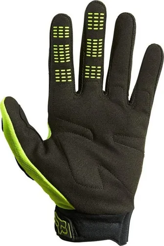 Fox Racing Dirtpaw Handschuhe - Neon Gelb S - Handschuhe für Motocross mit Fingerknöchelprotektoren und gepolsterten Innenflächen, ideal für Einsteiger. Maximale Bewegungsfreiheit und Grip für ein sicheres Fahrgefühl.