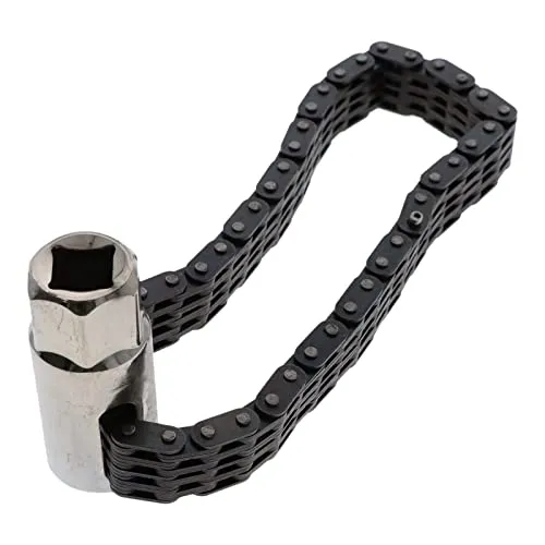 UK-Motors Ölfilterkette Ölfilterschlüssel Kettenschlüssel Kette Ölwechsel Schlüssel Ø135mm