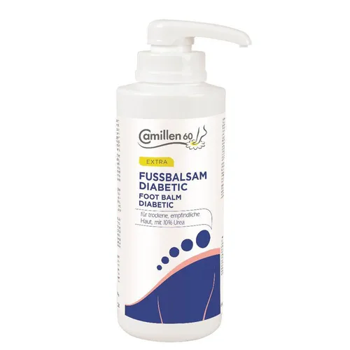 Fussbalsam Diabetic 500 ml - Intensivpflege für trockene Haut - Fußcremes & -pflege, ideal für diabetische Füße, spendet intensive Feuchtigkeit und schützt empfindliche Haut.