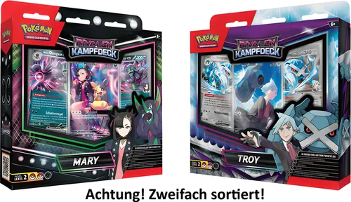 POKEMON 11190 PKM KAMPFDECK MARY/TROY Sammelkartenspiel - Merchandise für Pokémon-Fans, strategisches Kampfdeck mit einzigartigen Karten für spannende Duelle.