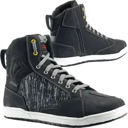 Büse B67 Motorradstiefel - Schwarz - Größe 44 - Hochwertige Motorradstiefel mit Knöchelverstärkungen und schnittfester Gummisohle, ideal für Sicherheit und Komfort auf jeder Fahrt.