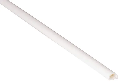 Coverit Wandleiste, selbstklebend 250 x 1,4 x 1 cm, weiß