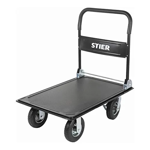 STIER Plattformwagen 904287 – Robuster Rollwagen - Sonstige, stabiler Rollwagen mit hochwertiger Verarbeitung für vielseitige Transportlösungen.