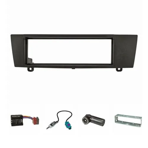 tomzz Audio Radioblende Set für BMW 1er E87, 3er E90, Z4 E89