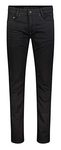 MAC Herren Straight Leg Jog'n Jeans, Schwarz (Black H896), W42/L32
