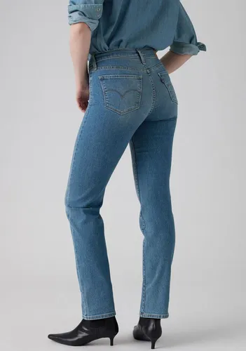 Levi's® 314 Shaping Straight Jeans mit Stretch 30 - Bequeme gerade Jeans mit Stretch für optimalen Tragekomfort, ideal für den casual Look. Hohe Qualität aus 80% Baumwolle, Maschinenwäsche und perfekte Passform.