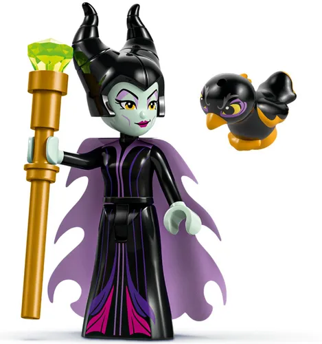 LEGO DISNEY Die Kleider von Malefiz und Cruella De Vil 43262 - Spielzeugset für Disney-Fans ab 9 Jahren, mit baubaren Kleidern der Bösewichte und kreativen Spielmöglichkeiten. Inklusive 3D-Ansichten in der LEGO Builder App für ein intuitives Bauerlebnis.