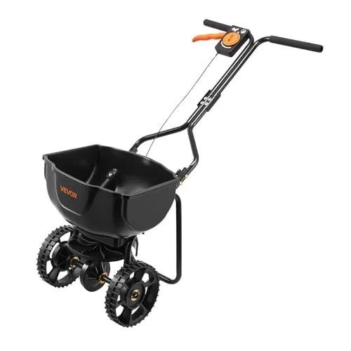 VEVOR Streuwagen 6,8 kg mit 3 m Streubreite