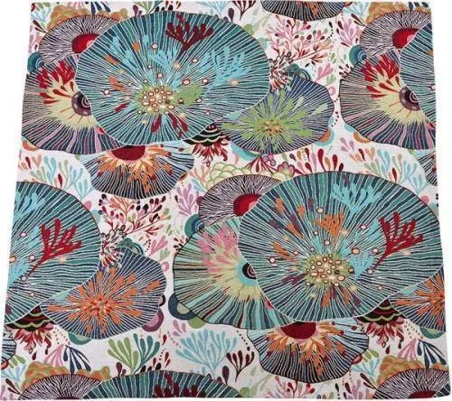 Sander Tischdecke Sea Flowers mehrfarbig 100 x 100 cm von Sander