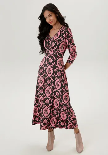 Aniston SELECTED Midikleid mit Smok-Details von Aniston