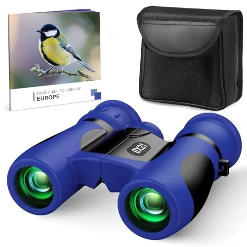 Fernglas für Kinder - Outdoor Spielzeug ab 3 4 5 6 7 8 Jahre, Kindertagsgeschenke Einschulung Junge & Mini Fernglas Klein Spielzeug für Draußen, Wandern, Camping