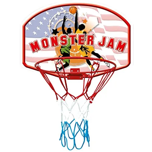 Best Sporting Basketballkorb Ø 30 cm - Outdoor Basketballkorb aus pulverbeschichtetem Stahl, inklusive stabiler Montage und Netz, ideal für Spaß und Training im Freien.