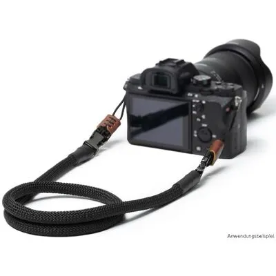 C-Rope Kameragurt Kletterseil 140cm Silent Black von C-Rope