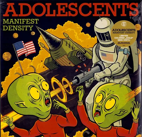 Adolescents - Manifest Density (Gold Vinyl LP - EU 2022) NEW & SEALED