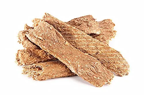 mascota vital - Trockenfleisch für Hunde – 100% natürlich & schonend getrocknet – Ohne Zusatzstoffe – Leicht verdaulich – Weicher Kausnack für Welpen, Senioren & Sensible Hunde (Ente, 100g)