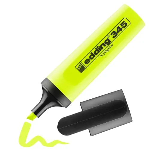edding 345 Textmarker in gelb von edding