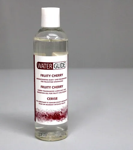 Waterglide Gleitgel Kirsch-Aroma 300 ml Vegan Flüssigkeit 30520 NEU