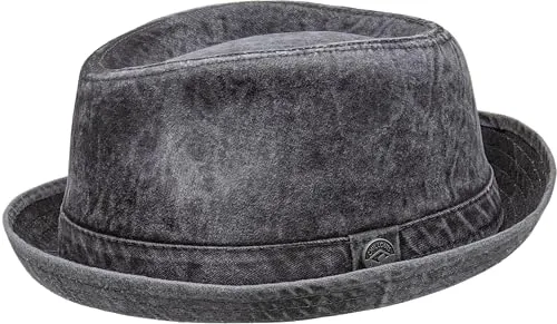 CHILLOUTS Sligo Hat - Pork Pie Hut für Herren und Damen - Unisex Sommerhut aus 100% Baumwolle, atmungsaktiv und komfortabel. Ideal für stilvolle Sommeraktivitäten.