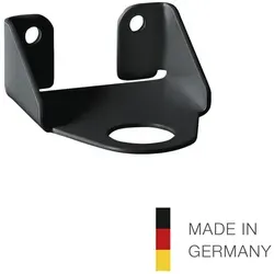 König & Meyer 80396 Halter für Desinfektionsmittel, Flaschenhalter ø25, schwarz