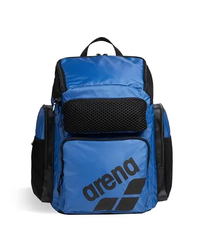 ARENA One Go Schwimm Rucksack 45L - Taschen für Schwimmer mit Aquabreathe Nässe-Management, ideal für Schwimmbad und Sport. Geräumiges Design mit separaten Fächern für nasse und trockene Sachen.