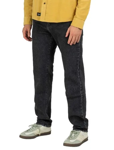 Reell Barfly Zero's Stone Black 30/32 - Stylische Herren-Jeans - Herren-Jeanshosen mit modernem Design und bequemer Passform, ideal für lässige Outfits und jeden Anlass.