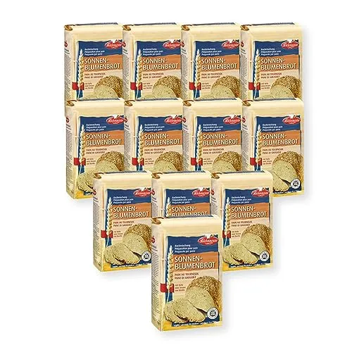 BIELMEIER 12 KG KÜCHENMEISTER Brotbackmischung Sonnenblumenbrot a 1 KG Frießinger Mühle